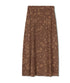 Point Floral A-Line Panel Skirt